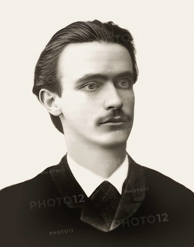 Rudolf Joseph Lorenz Steiner, 1861 – 1925, Austrian occultist, social reformer, architect, esotericist claimed clairvoyant, digitally edited