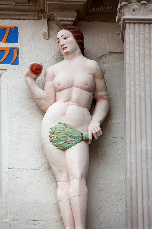 Eve, Hexenbürgermeisterhaus, Lemgo, North Rhine-Westphalia, Germany