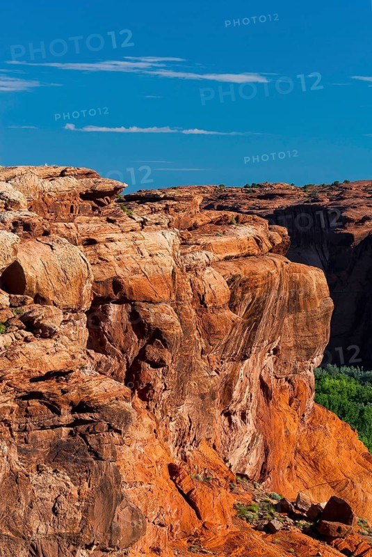 Rock formation in Chelly Canyon National Park, Arizona, USA