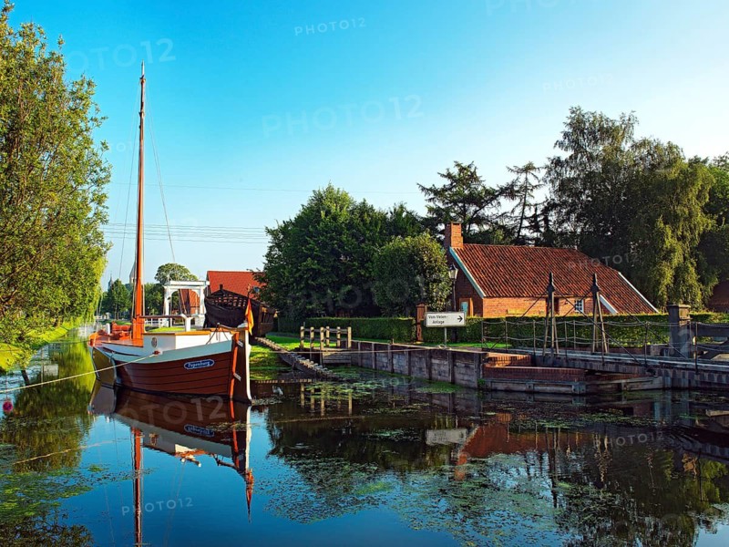 Von-Velen-Anlage, Papenburg, Emsland, Lower Saxony, open-air museum, canal construction, fehnkultur, tourism, industrial monument, museum, tourist attraction, Germany
