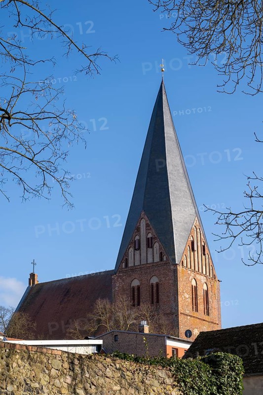 Church of St Nikolai, Röbel, Müritz, Mecklenburg Lake District, Mecklenburg, Mecklenburg-Western Pomerania, Germany