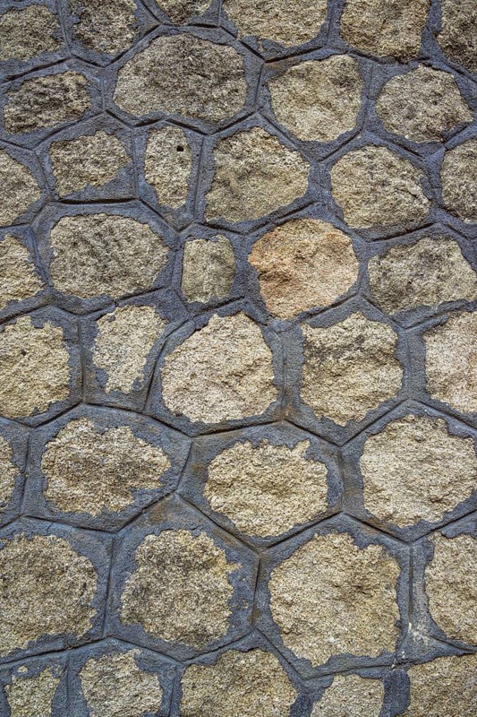 Background, Stone wall in Amantea, Calabria, Italy