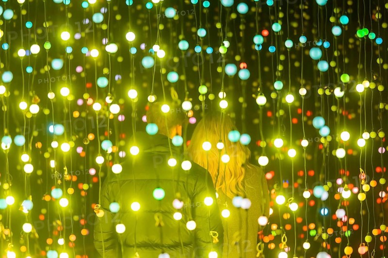 It is the most beautiful time of the year when the sparkling evening trail finally lights up Dresden's famous Pillnitz Palace & Park again. Now in its fourth year, the winter walk takes a new magical route with completely different worlds of light that never fail to surprise our visitors from previous years. Dresden, Saxony, Germany