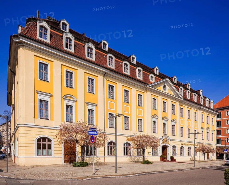 The Gewandhaus is a baroque building in the city centre of Dresden. Built between 1768 and 1770 as the Gewandhaus, it has served as a hotel since 1967