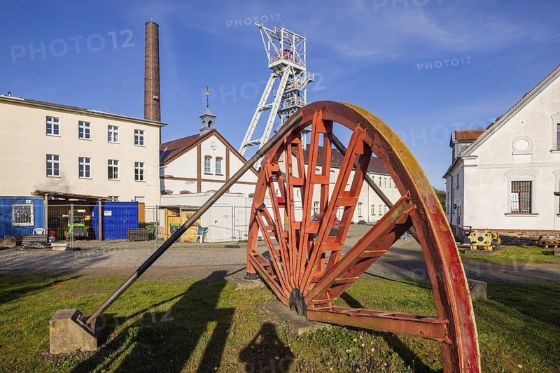Outdoor facilities at the Reiche Zeche silver mine, Freiberg, Saxony, Germany