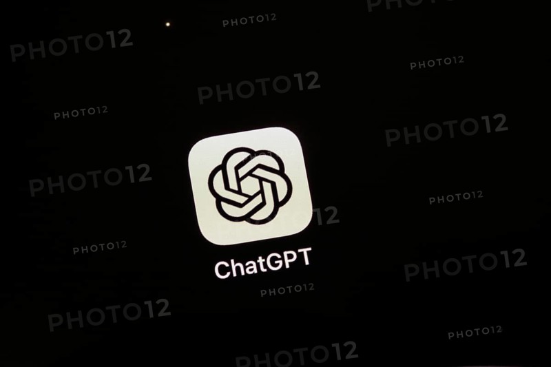 ChatGPT application app from the US software company OpenAI on the display of an iPhone. Germany
