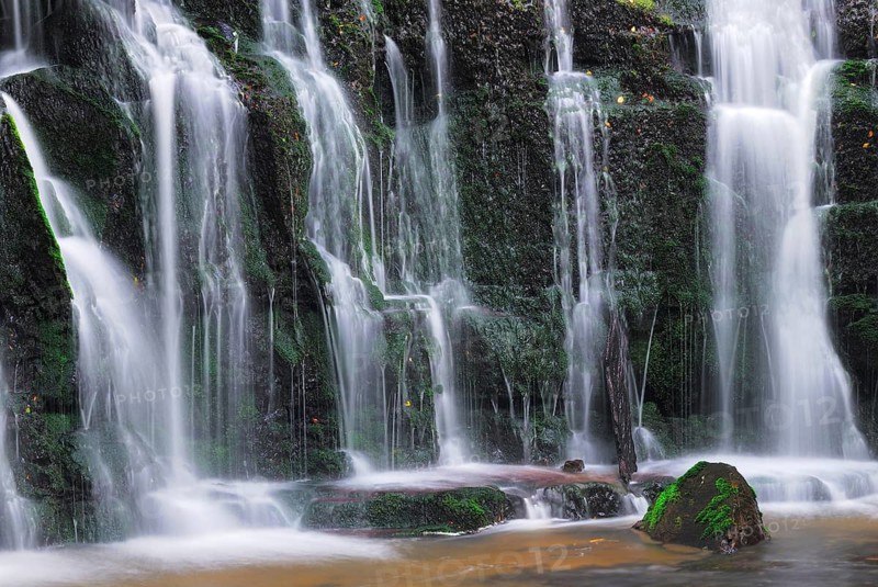 Purakaunui Falls, Catlins Forest Park, Otago, South Island New Zealand, Parakaunui Falls, Otago, New Zealand