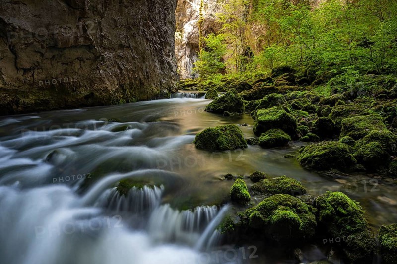 Rak River, Rakov Skocjan, Notranjska Region, Slovenia