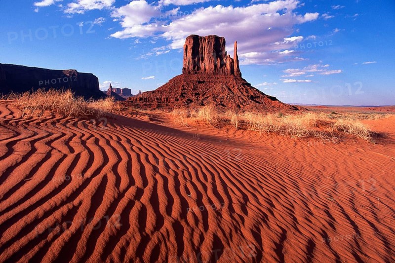 Geography, travel, The Mittens, rocky landscape, Monument Valley NP, Arizona, Indian country, USA. Geography, Travel, Sandstone, Stone, red, The Mittens, Rocks, Rocklandscape, Monument Valley NP, Arizona, Indian Land, USA, MONUMENT VALLEY NP, ARIZONA, USA