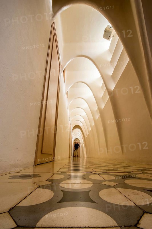 Interior of Casa Batllo Modernism Design by Antoni Gaudi, Old Town, Barcelona, Spain