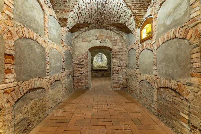 Crypt of the Sighi?oara Mountain Church in Sighisoara or Sighi?oara, Transylvania, Romania