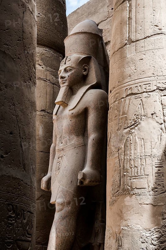 Luxor Temple, UNESCO World Heritage Site, Luxor, Egypt