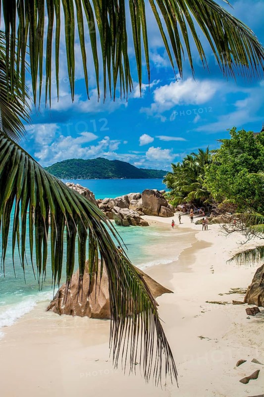 Anse Severe Beach, La Digue, Republic of Seychelles, Indian Ocean
