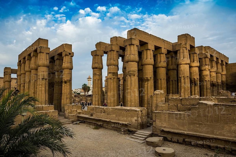 Luxor Temple, UNESCO World Heritage Site, Luxor, Egypt