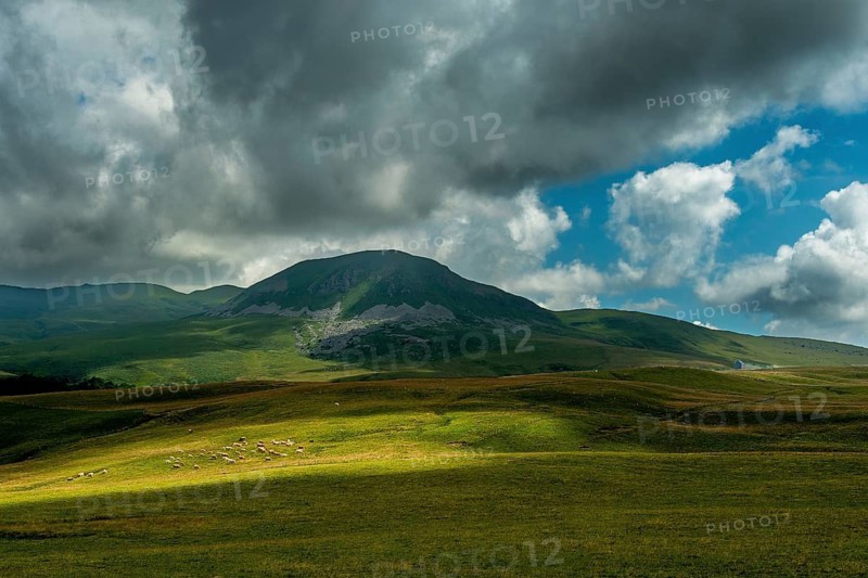 Sancy Massif. Auvergne volcanoes natural park. Puy-de-Dome department. Auvergne-Rhone-Alpes. France