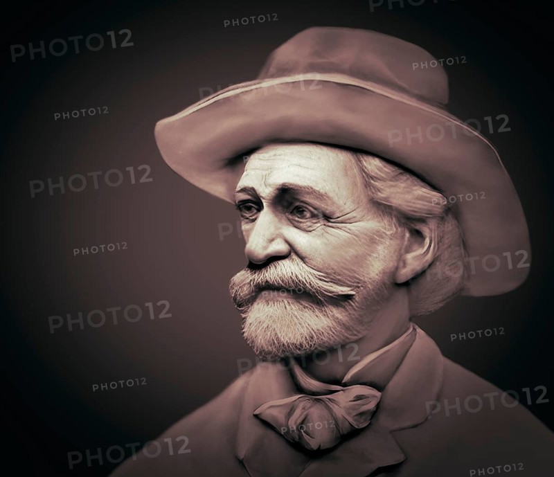 Giuseppe Verdi, 1813 – 1901, Italian opera composer, digitally edited
