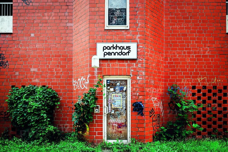 The vacant Penndorf car park on Neuen Weg in Bergedorf, Hamburg, Germany +++ editorial use only