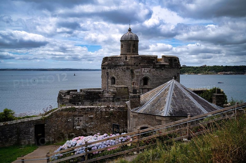 St Mawes Castle, St Mawes, Cornwall, England, Great Britain, Great Britain