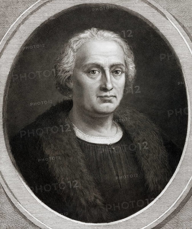 Christopher Columbus, 1451, 1506, Italian navigator, digitally optimized