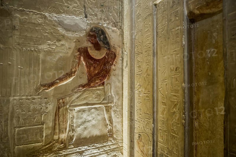Tomb of Ptahhotep, Sakkara, Saqqara, UNESCO World Heritage Site, Memphis, Cairo, Egypt