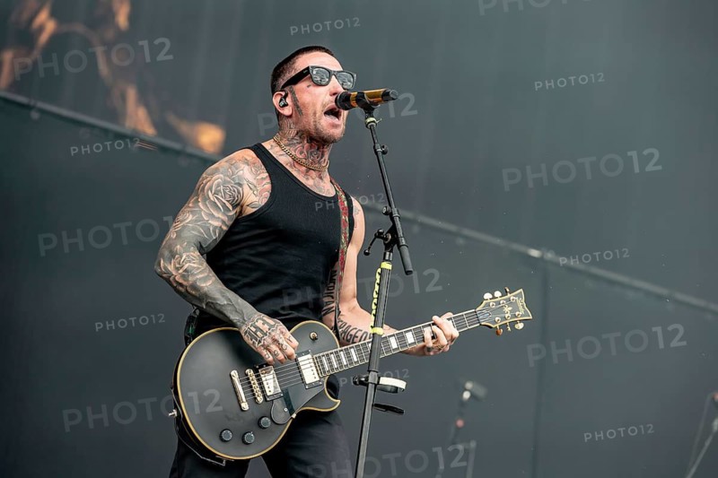 Daniel Danny Murillo, rapper from Hollywood Undead live at Rock im Park on Zeppelin Field in Nuremberg on 06.06.2026