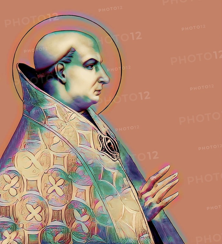 Pope Agapitus I, Agapetus I, Agapet I., 489/490 – 536, bishop of Rome from 13 May 535 to his death, digitally edited