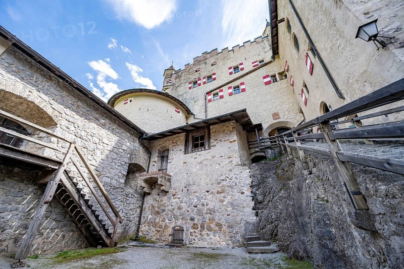 Hohenwerfen Fortress, Werfen, Pongau, Salzburg state, Austria