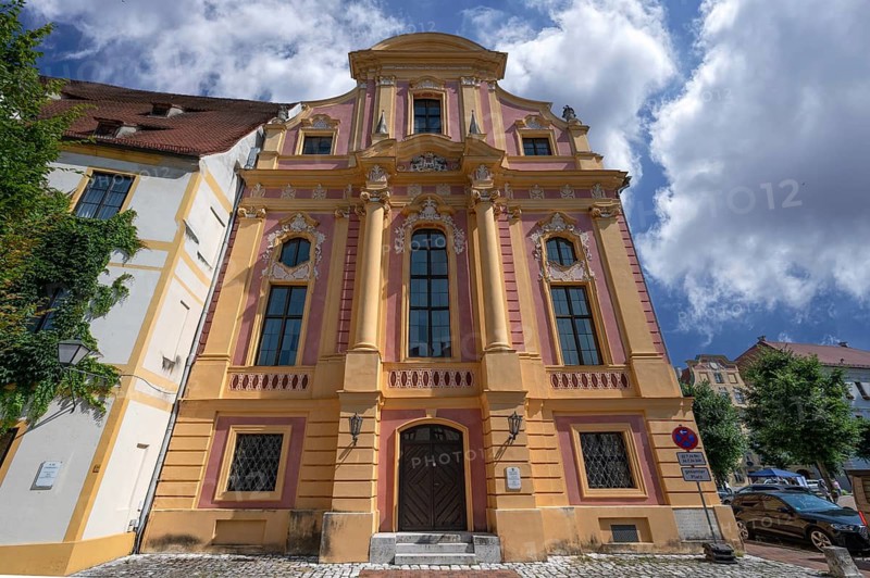 Provinzialbibliothek, 1731 to 1732, Karlsplatz 17, Neuburg an der Donau, Upper Bavaria, Germany