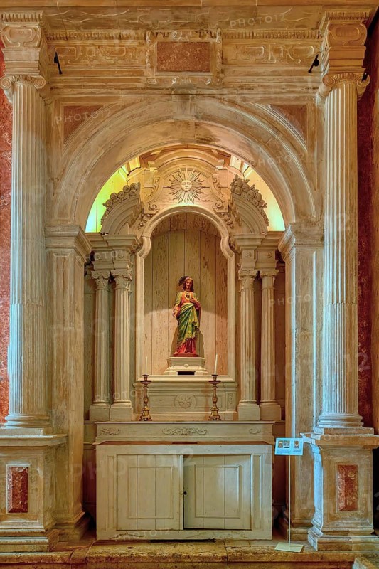 Santa Maria da Alcacova Church, Our Lady of Life Chapel, Santarem, Ribatejo, Portugal