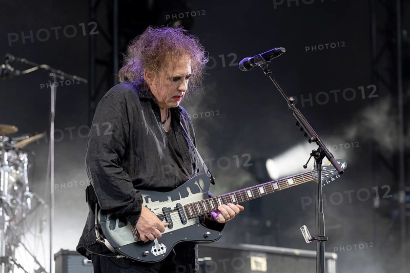 Robert Smith, singer, guitarist, The Cure, rock band, GB, live in Berlin 2026, openair, 10.07.2026, Parkbühne Wuhlheide, Berlin, Germany, sold out < english> The Cure, rock band, UK, July 10, 2026, sold out