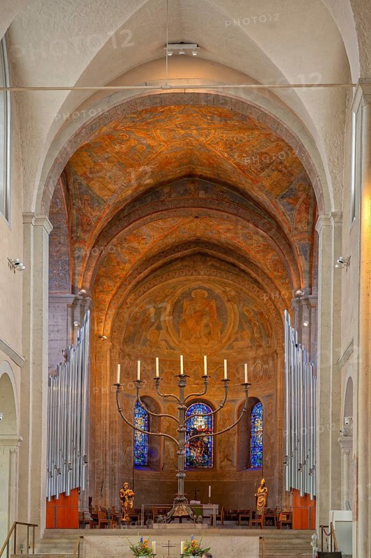 Choir room Braunschweig Cathedral Germany