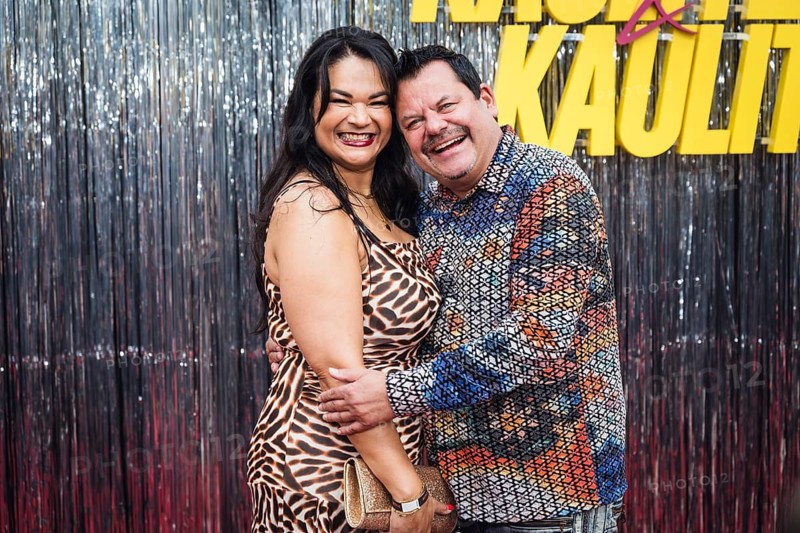 Ingo Appelt with woman Sonia Guha-Thakurta at Kaulitz & Kaulitz season 3, premiere at Delphi Filmpalast, Berlin, 22.07.2026