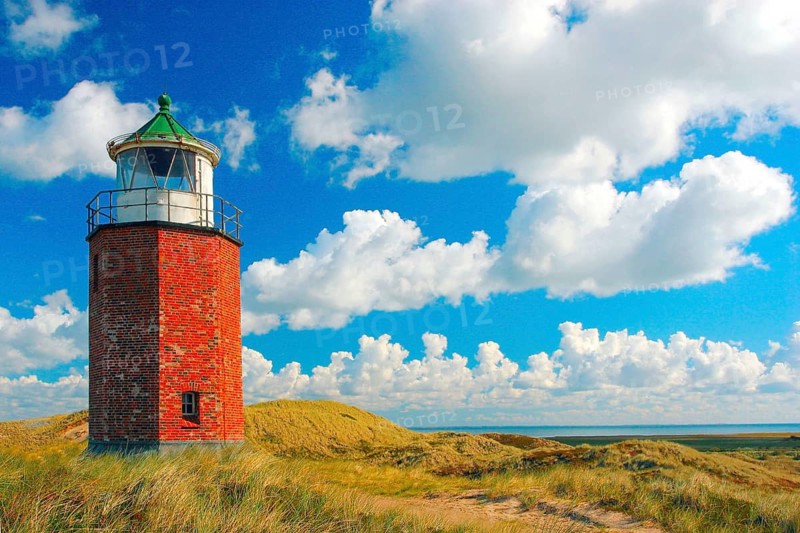 Lighthouse, Sylt island, Kampen, Old Kampen lighthouse, Schleswig-Holstein, Sylt island, Schleswig-Holstein, Germany
