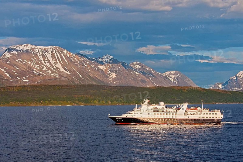 Tromsö, Norway, cruise ship, Prins Albert II, now Silver Explorer