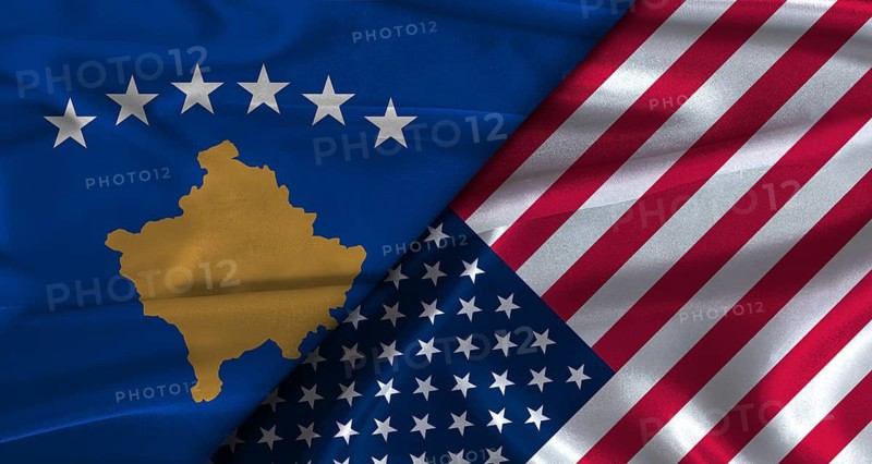 Bilateral relations between Kosovo and United States. Flag of Kosovo and United States