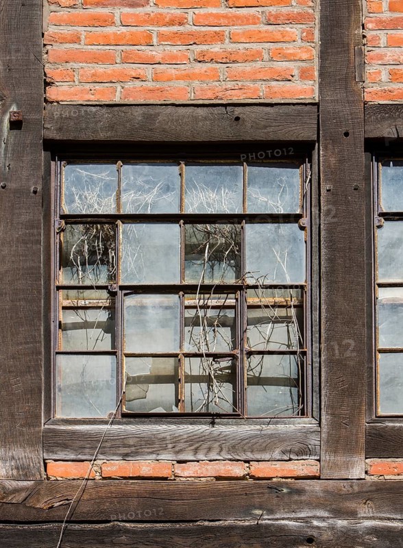 Old broken window, Germany