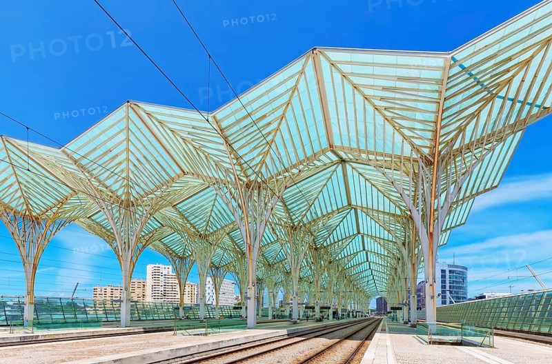 Oriente Railway Station, Parque das Naçoes, Lisbon, Portugal