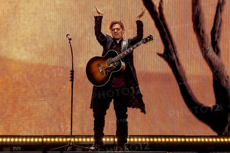 Michael Patrick Kelly live on Traces Tour at the Hannover ZAG Arena on 22.04.2026