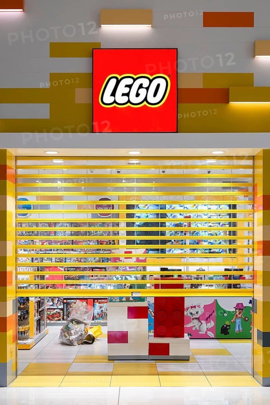 Lego Shop entrance, Dubai, United Arab Emirates, UAE