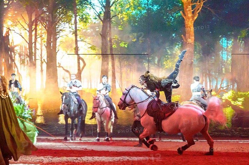 Cavalluna, horse show on Gateway to the Otherworld tour in Berlin's Uber Arena on 17.01.2026