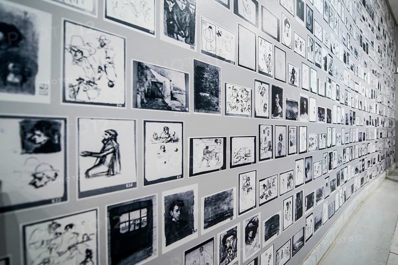 The works of Pablo Picasso at the Museu Picasso (Picasso Museum), Barcelona, Spain