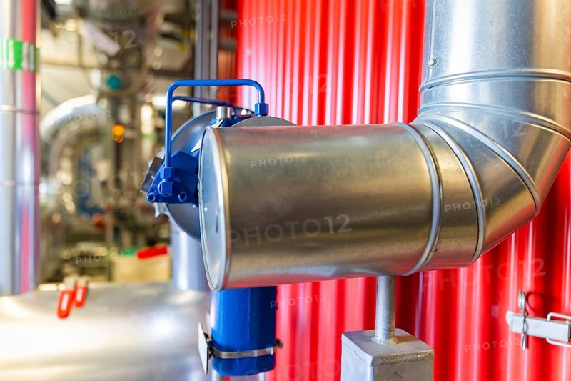 Nossener Brücke gas turbine heating plant, 40 megawatt electrode boiler plant, Dresden, Saxony, Germany