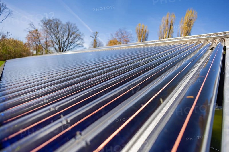 Dresden-Räcknitz solar thermal system. energy, energy industry, gas turbine, modern gas turbine combined heat and power plant, electrode boiler, power-to-heat, district heating system, clouds, emission, heat, heat demand, heating, cogeneration, hall, plant, work, safety, supply, costs, climate balance, system, pipelines, efficiency, Dresden, Saxony, Germany