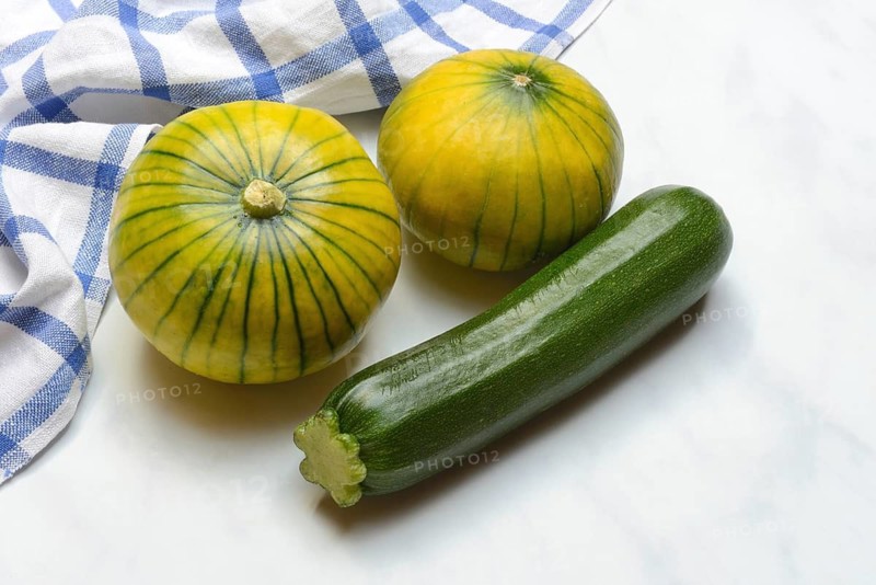 Zucchiolo and zucchini, zucchiolo is a cross between zucchini and cucumber, novelty