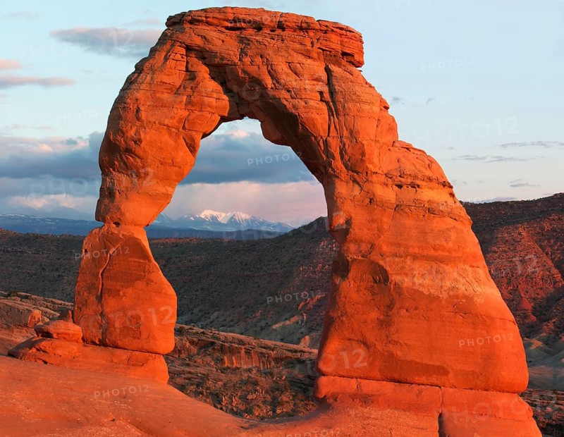 Delicate Arch, Utah, USA, Arches National Park, silhouette, erosion, sandstone, rocks, arch, bridge, stone arch, ark NP, UTAH, USA