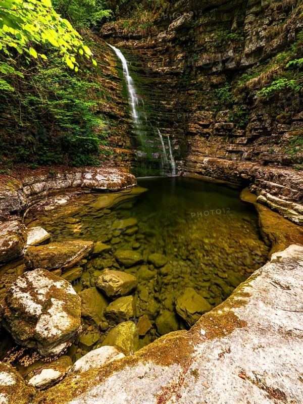 Taugl, Tauglbach, Taugl Gorge, Bad Vigaun, Tennengau, Salzburg, Austria