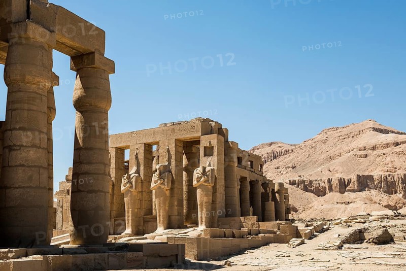 Ramesseum Temple, Luxor, Egypt