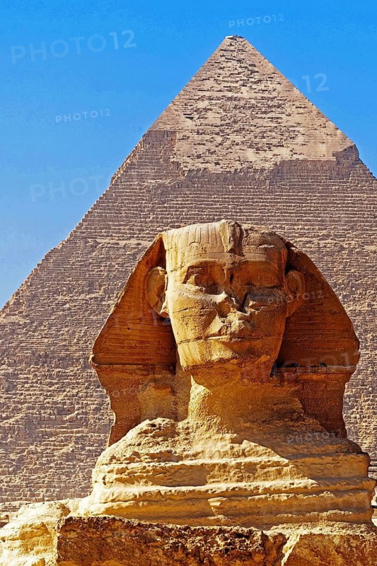 Egypt, Giza, Sphinx, pyramid, pyramids, landscape, Cairo