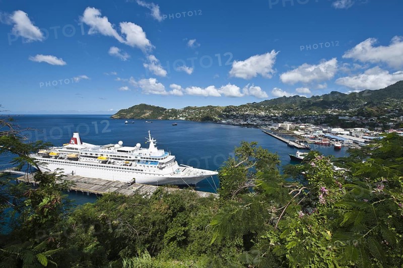 Central America, St. Vincent, Boudicca, Fred Olsen Line, Cruise Ship, Kingstown Port, St. Vincent & The Grenadines, Caribbean
