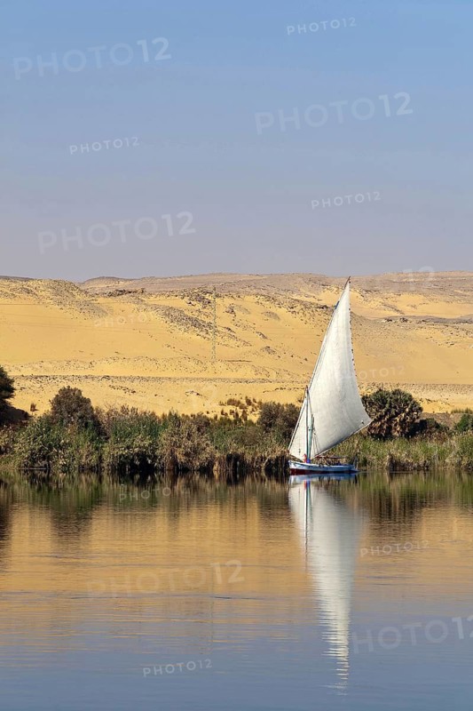 Egypt, Nile, Felucca, Feluke, landscape, boat, sailing ship, Cairo